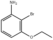 Benzenamine, 2-bromo-3-ethoxy- Structural