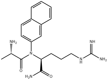 H-Ala-Arg-βNA · 2 HCl Structural