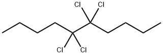 Decane, 5,5,6,6-tetrachloro- Structural