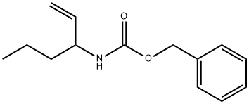 benzyl hex-1-en-3-ylcarbamate Structural