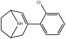 8-Azabicyclo[3.2.1]oct-2-ene, 3-(2-chlorophenyl)-