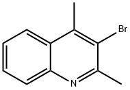 Quinoline, 3-bromo-2,4-dimethyl- Structural