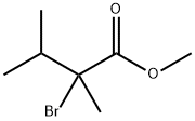 Butanoic acid, 2-bromo-2,3-dimethyl-, methyl ester Structural