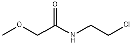 Acetamide, N-(2-chloroethyl)-2-methoxy- Structural