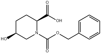 1,2-Piperidinedicarboxylic acid, 5-hydroxy-, 1-(phenylmethyl) ester, (2S,5S)-