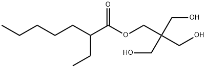 Heptanoic acid, 2-ethyl-, 3-hydroxy-2,2-bis(hydroxymethyl)propyl ester Structural