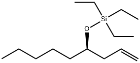 Silane, triethyl[[(1R)-1-(2-propen-1-yl)hexyl]oxy]- Structural