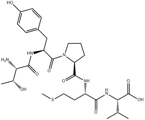 L-Valine, L-threonyl-L-tyrosyl-L-prolyl-L-methionyl- Structural