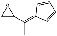 Oxirane, 2-[1-(2,4-cyclopentadien-1-ylidene)ethyl]- Structural
