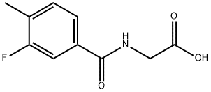 Glycine, N-(3-fluoro-4-methylbenzoyl)- Structural