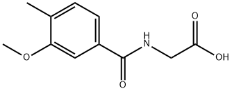 Glycine, N-(3-methoxy-4-methylbenzoyl)- Structural