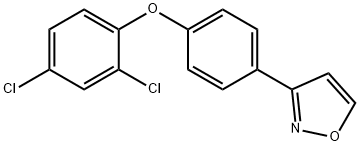 JR-3406, 3-(4-(2,4-Dichlorophenoxy)phenyl)isoxazole, 97% Structural