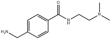 Benzamide, 4-(aminomethyl)-N-[2-(dimethylamino)ethyl]- Structural