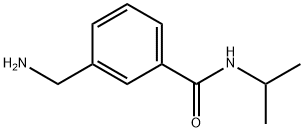 Benzamide, 3-(aminomethyl)-N-(1-methylethyl)- Structural