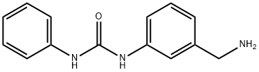 Urea, N-[3-(aminomethyl)phenyl]-N'-phenyl- Structural