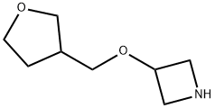 Azetidine, 3-[(tetrahydro-3-furanyl)methoxy]- Structural