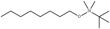 Silane, (1,1-dimethylethyl)dimethyl(octyloxy)- Structural