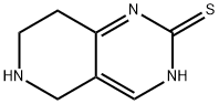 Pyrido[4,3-d]pyrimidine-2(3H)-thione, 5,6,7,8-tetrahydro- Structural