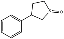 Thiophene, tetrahydro-3-phenyl-, 1-oxide Structural
