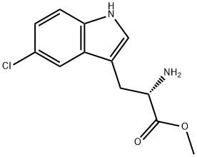 L-Tryptophan, 5-chloro-, methyl ester Structural