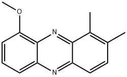Phenazine, 9-methoxy-1,2-dimethyl- Structural