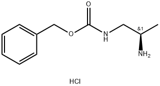 R-1-N-CBZ-propane-1,2-diamine-HCl Structural