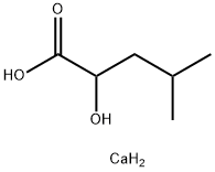 calcium (±)-bis[2-hydroxy-4-methylvalerate] Structural