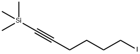 Silane, (6-iodo-1-hexyn-1-yl)trimethyl- Structural