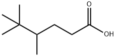 Hexanoic acid, 4,5,5-trimethyl- Structural