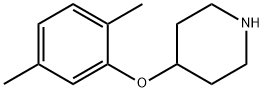 Piperidine, 4-(2,5-dimethylphenoxy)- Structural
