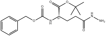 Z-L-Glutamic acid γ-tert·butyl ester γ-hydrazid Structural