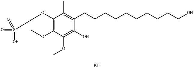 Dihydro Idebenone 4-O-Sulfate Potassium Salt