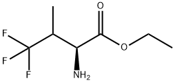 Valine, 4,4,4-trifluoro-, ethyl ester Structural