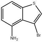 Benzo[b]thiophen-4-amine, 3-bromo- Structural