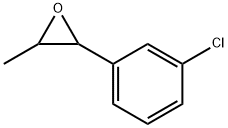 Oxirane, 2-(3-chlorophenyl)-3-methyl- Structural
