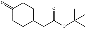 tert-butyl 2-(4-oxocyclohexyl)acetate Structural