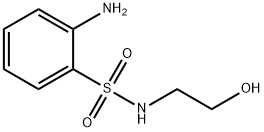 Benzenesulfonamide, 2-amino-N-(2-hydroxyethyl)- Structural