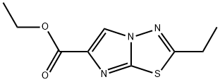 Imidazo[2,1-b]-1,3,4-thiadiazole-6-carboxylic acid, 2-ethyl-, ethyl ester Structural