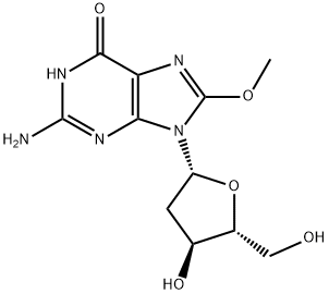 Guanosine, 2'-deoxy-8-methoxy- (9CI) Structural