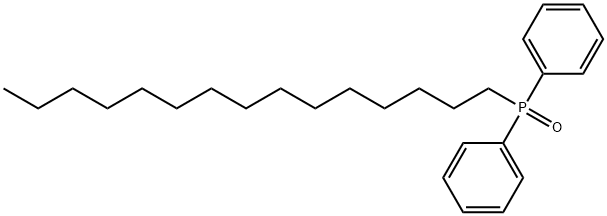 Pentadecyldiphenylphosphine oxide Structural
