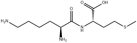 H-Lys-Met-OH Structural