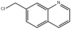Quinoline, 7-(chloromethyl)- Structural