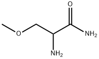 Propanamide, 2-amino-3-methoxy- Structural
