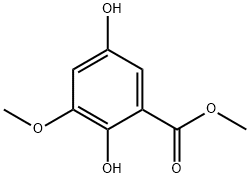 Benzoic acid, 2,5-dihydroxy-3-methoxy-, methyl ester Structural