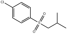 Benzene, 1-chloro-4-[(2-methylpropyl)sulfonyl]- Structural