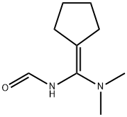 Formamide, N-[cyclopentylidene(dimethylamino)methyl]- Structural