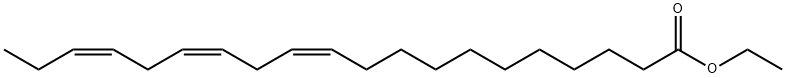 CIS-11,14,17-EICOSATRIENOIC ACID ETHYL*E STER Structural