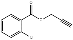 Benzoic acid, 2-chloro-, 2-propyn-1-yl ester Structural