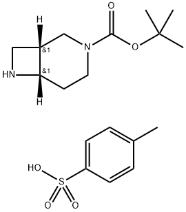 cis-3,7-Diaza-bicyclo[4.2.0]octane-3-carboxylic acid tert-butyl ester Tosylate
