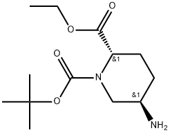trans-1-Boc-5-amino-piperidine-2-carboxylic acid ethyl ester